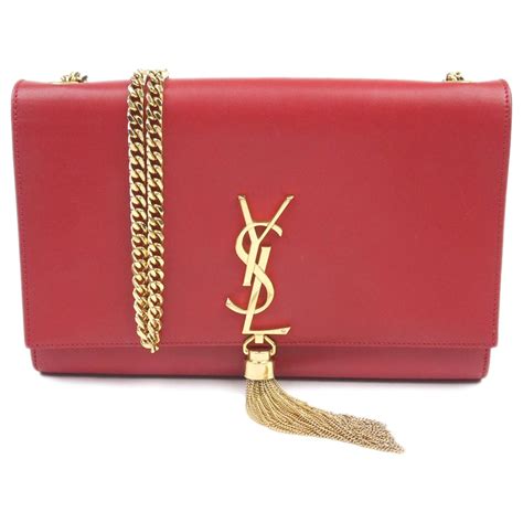 ysl smooth calfskin dark red crossbody|Crossbody Bags Collection for Women .